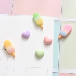 하드 6P set 냉장고자석 마그넷 작지만 강력한 귀여운 메모홀더 자석