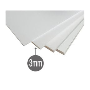 폼보드 600x900mm 두께3T(3mm) 5장 묶음배송