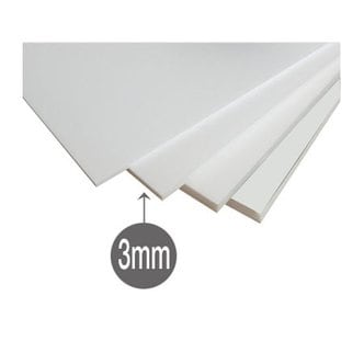  폼보드 600x900mm 두께3T(3mm) 5장 묶음배송