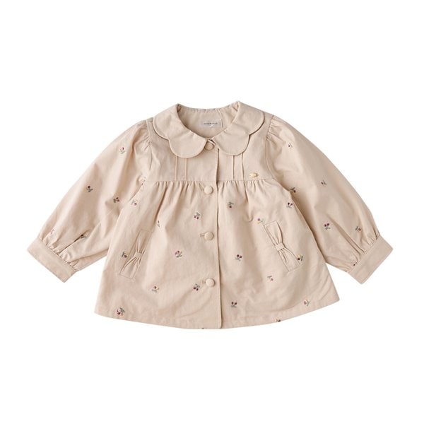 [여주점] [오프라벨 여주점] 밍크뮤 (BE) 멀티열매트렌치코트  (35115-100-02)