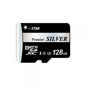 엠지솔루션 (이스타) micro SDXC CLASS10 UHS-I Premier SILVER 128GB