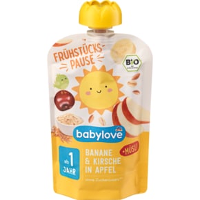 dm 베이비러브 babylove 뮤즐리 사과 바나나 체리 100g (12개월)