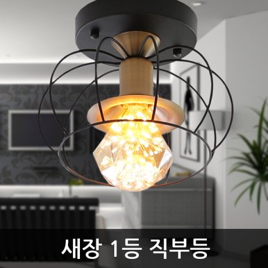 LED 새장 1등 직부등 인테리어 조명