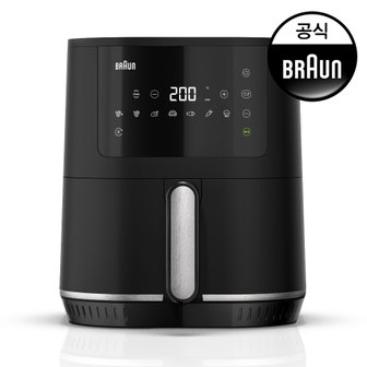 브라운 멀티프라이3 저소음 에어프라이어 4.3L 터치스크린 HF3030KBK