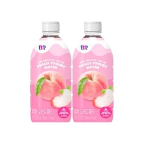 베스킨라빈스 피치요거트워터 500ml 20개