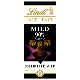  Lindt 린트 엑셀런스 90% 코코아 초콜릿 다크 마일드 100g