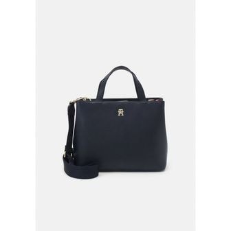 이스퀘어 4180858 Tommy Hilfiger ESSENTIAL SATCHEL CORP - Handbag space blue