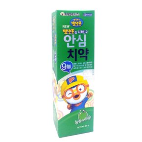뽀로로 안심치약 사과향 80g-1개