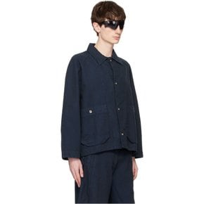 네이비 딜리버리 데님 재킷 SS24STUD-M607 Navy Blue Twill