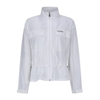 MARTINE GOLF [정상가 398000원]여성 아웃포켓 점퍼 화이트 (QW0EJP20131)