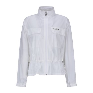 MARTINE GOLF [정상가 398000원]여성 아웃포켓 점퍼 화이트 (QW0EJP20131)