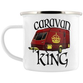 영국직구 그라인드스토어 그린스토어 Caravan King 에나멜 머그컵