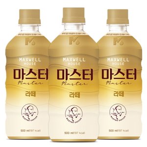  맥스웰하우스 마스터 라떼 500mlx24펫