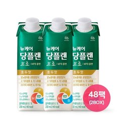 대상웰라이프 뉴케어 당플랜 프로 호두맛 230ml x 48팩