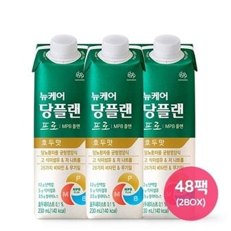 뉴케어 대상웰라이프 뉴케어 당플랜 프로 호두맛 230ml x 48팩