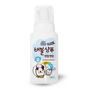 강아지샴푸 강아지 워터리스 버블 샴푸 240ml 1P 애견 세정 목욕