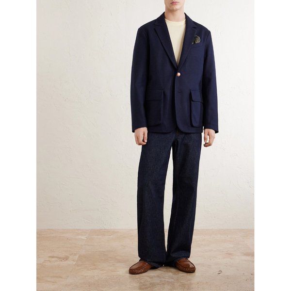 프라이빗 화이트 V.C. 더 디몹 메리노 울 블레이저 46376663163082622