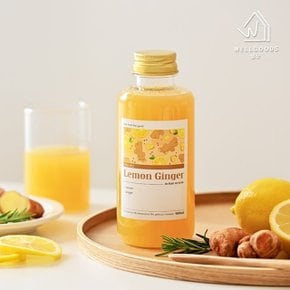 [웰굿] 프리미엄 자연을 담은 레몬생강 수제청 600ml