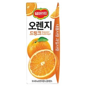 델몬트 오렌지드링크 190ml 32팩