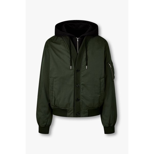 [MEN] MA1 후드 트리밍 다운 점퍼 9155414123044