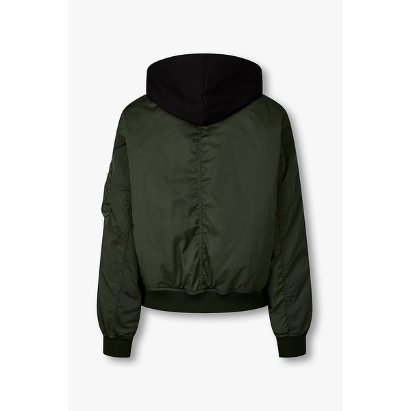 [MEN] MA1 후드 트리밍 다운 점퍼 9155414123044