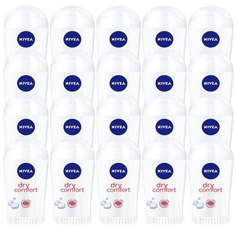 니베아 데오드란트 드라이콤포트 스틱 50ml X 20개