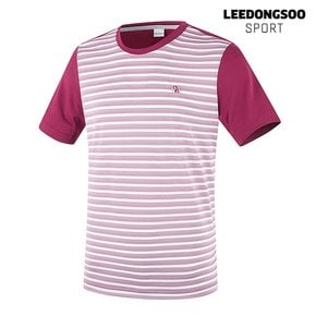 이동수 골프웨어 남성 반팔 티셔츠 퍼플 H9BTS3020-P4