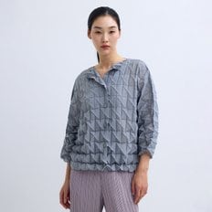 스퀘어 핸드 플리츠 숏 자켓_PPJKS025002