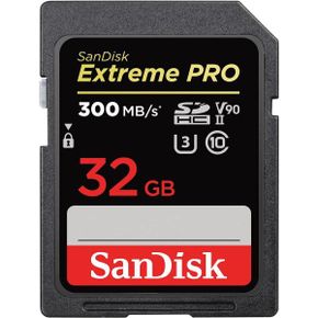 영국 샌디스크 sd카드 SanDisk Extreme PRO 32GB SDHC Memory Card up to 300MB/s UHSII Class 1