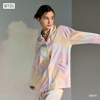 오르시떼 여성 D057  BT21 코튼캔디 긴소매 상하