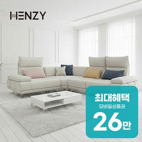 포미엘 스윙 패브릭 4인용 코너형 소파 (아이보리) 렌탈 60개월 월 93800원