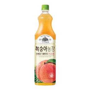 [무배] 웅진 가야농장 복숭아농장 1.5L x 6페트