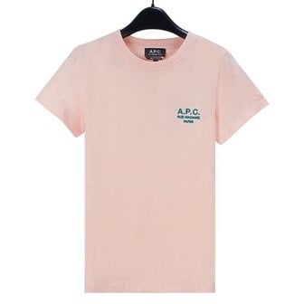 아페쎄 여성 NEW DENIS 반팔 티셔츠 COEZC F26848 FAB ROSE PALE [APC046pk]