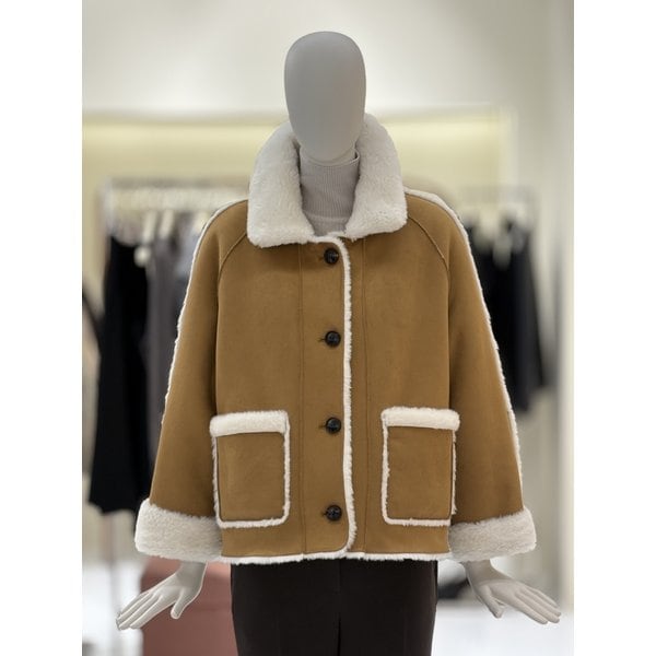 [부산점] [씨씨콜렉트] 양털 리버시블 무스탕 점퍼 (E254PSJ161)