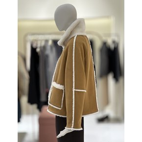 [부산점] [씨씨콜렉트] 양털 리버시블 무스탕 점퍼 (E254PSJ161)