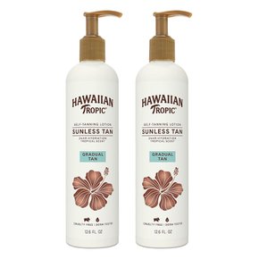 Hawaiian Tropic 하와이안트로픽 태닝 로션 372ml 2개