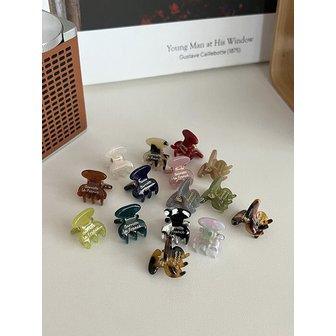 모스크스 Pop corn hair-clip (15color)