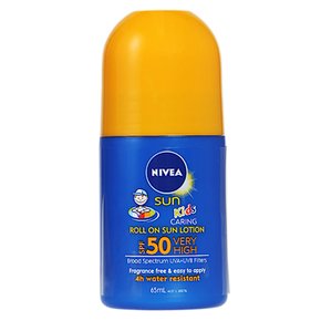 니베아 썬 키즈 롤온 선 로션 SPF50 Nivea Sunscreen Kids SPF50+ 65ml