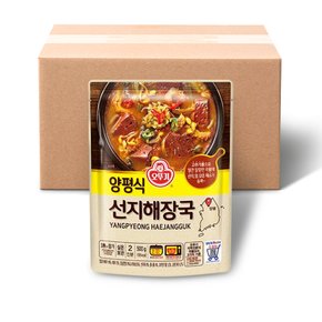 [오뚜기] 양평식 선지해장국 500g x 12