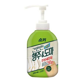 셀러허브 무궁화 소키 간편한 행주 앤 도마 주방세제 500ml 1개 (S11164035)