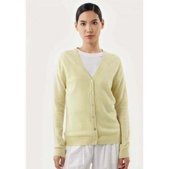 이스퀘어 4734485 GOBI Cashmere Cardigan - light yellow