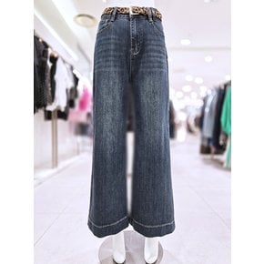 호피벨트세트 와이드 데님 팬츠 MN10SD070