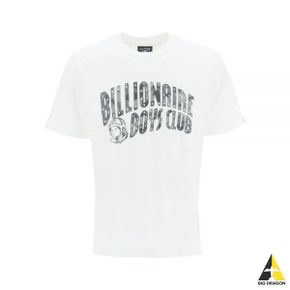 BOYS CLUB B22435 white (카모 아치 로고 반팔티)