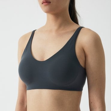 JAJU 여 720도 스트레치 버터 크롭브라 (챠콜) J40N901005