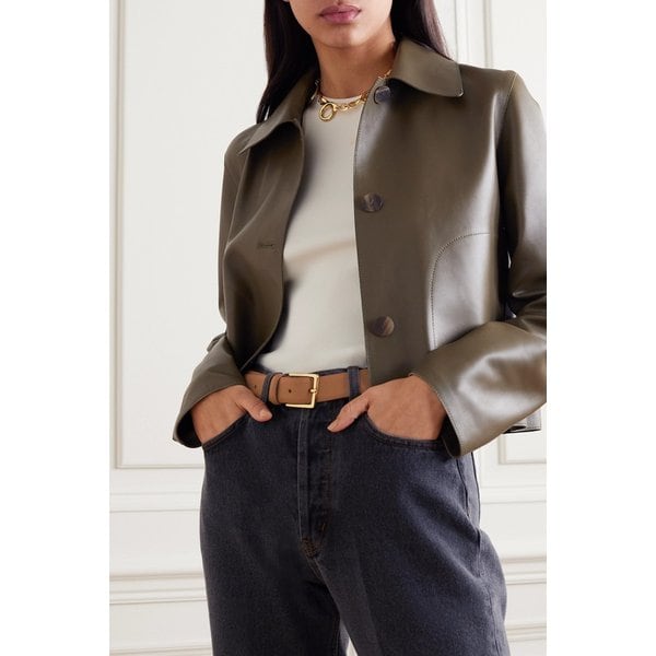 앤더슨스 텍스처 가죽 벨트 탠 브라운 2499567820118964