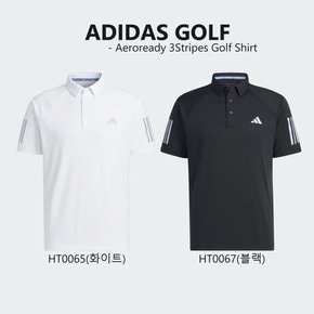 3S 에어로레디 남성 폴로 골프 셔츠 HT0065(화이트) HT0067(블랙)