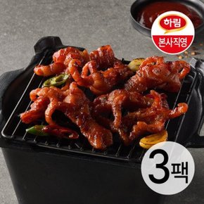 불맛포차 직화 양념무뼈닭발 160g 3팩
