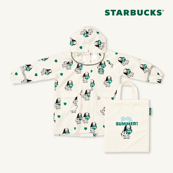 [스타벅스] 베베드피노 화이트 우비 (M)