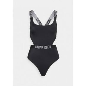4434829 Calvin Klein CUT OUT ONE PIECE - Swimsuit black 73839050