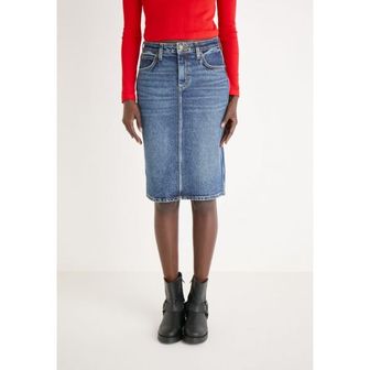 이스퀘어 5233526 Lee MIDI SKIRT - Denim skirt dark glamour